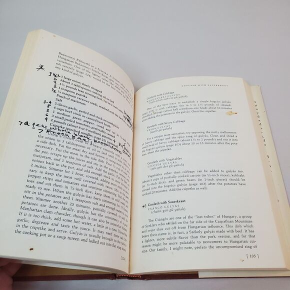 The Hungarian Cookbook by Susan Derecskey ~ Vintage 1972 Hardcover w/DJ - Picture 5 of 12